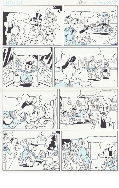 Tim Artz | 2015 | Donald Duck H2015-356 - Comic Strip