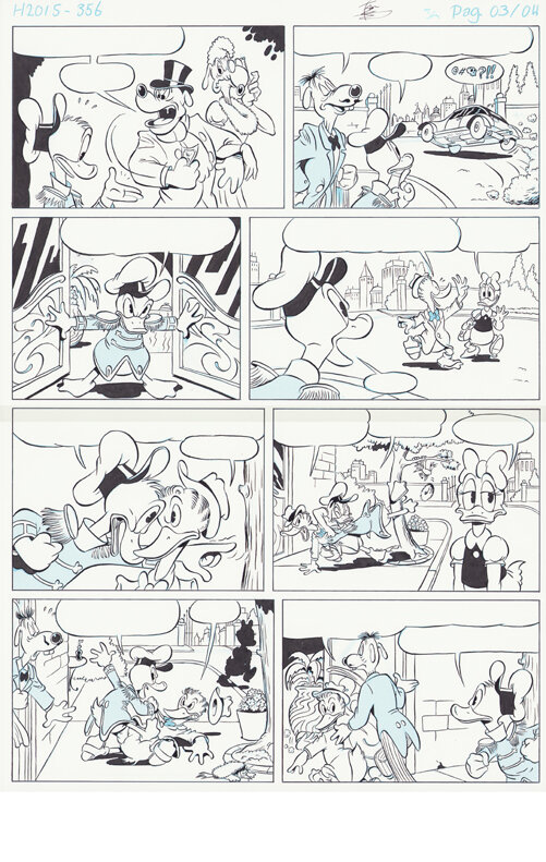 Tim Artz | 2015 | Donald Duck H2015-356 - Planche originale