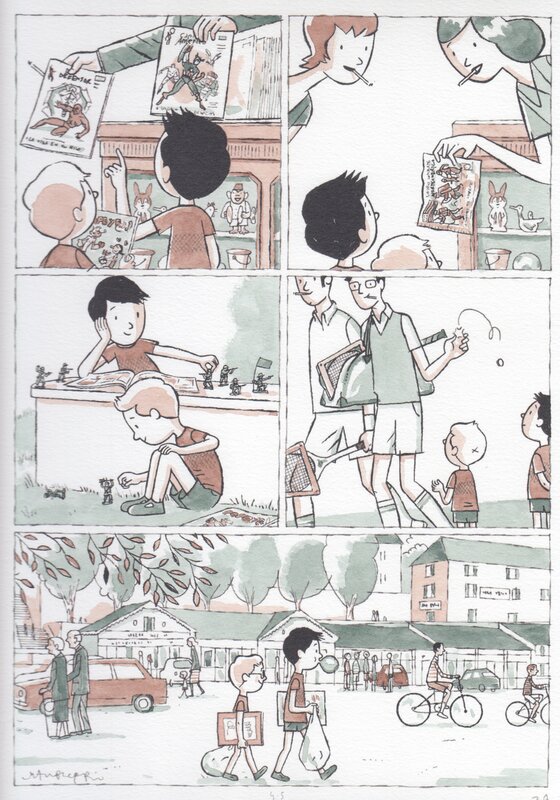 Juan Berrio, El niño que, pag. 79 - Comic Strip