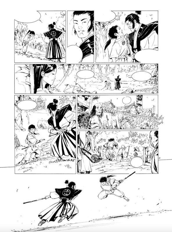 Vax, Samurai Origines T1 - Takeo - Comic Strip