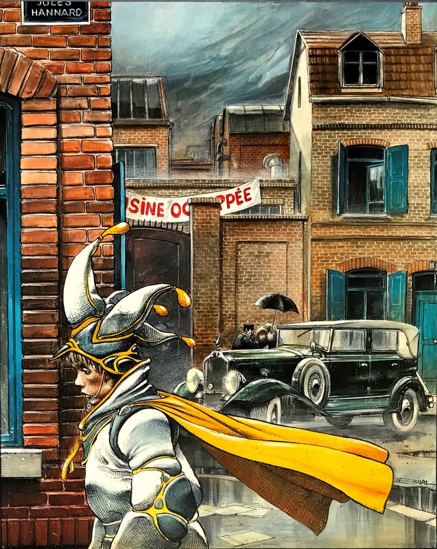 Enki Bilal, Histoires fantastiques - La Ville qui n'existait pas - Couverture originale