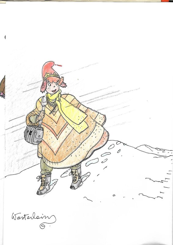 Le fils de l'inca par Marc Wasterlain - Dédicace