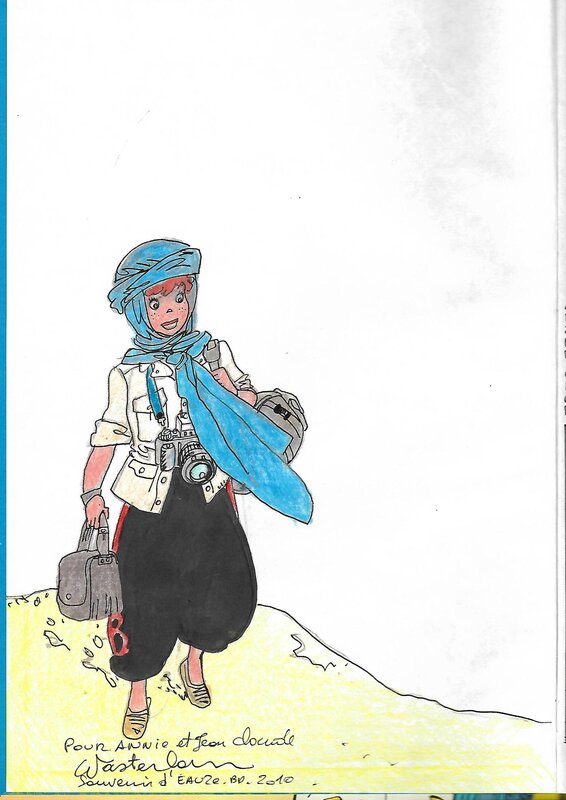 Quatre X quatre par Marc Wasterlain - Dédicace