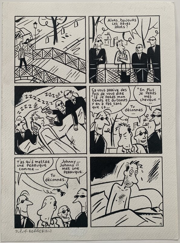 Philippe Dupuy, Charles Berberian, Dupuy Berberian - Monsieur Jean - La théorie des gens seuls - Comic Strip