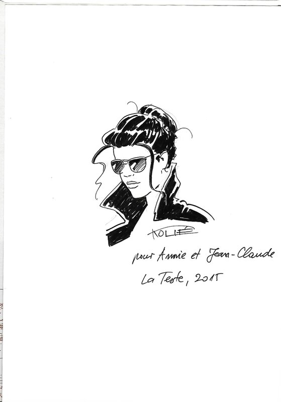 Ashley THORPE by Bernard Köllé, Jean-Claude Bartoll - Sketch