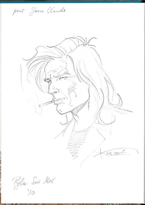 Gunther MIDLAND by Bernard Köllé, Jean-Claude Bartoll - Sketch