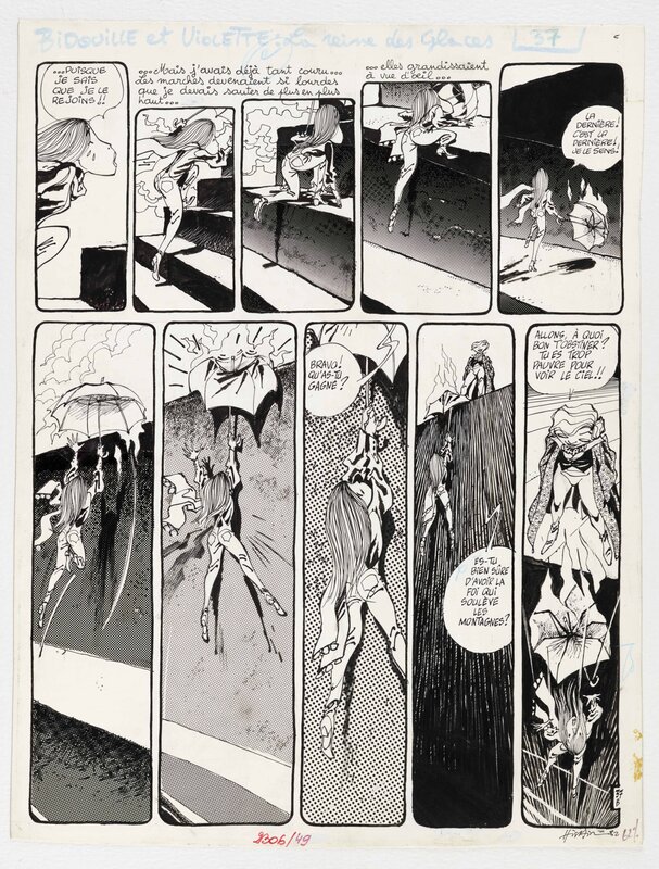 Bernard Hislaire, Bidouille et Violette, Tome 3, La Reine des glaces - Comic Strip