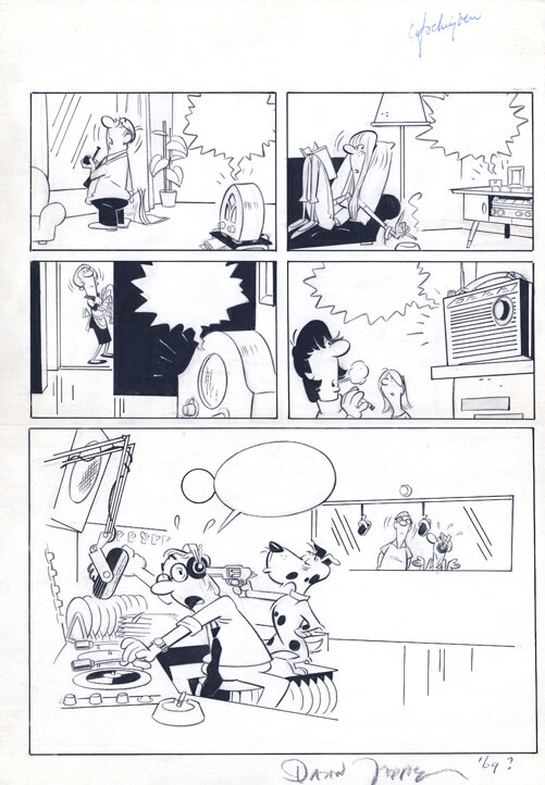 Daan Jippes | 1970 ca. | Engelbert - Comic Strip