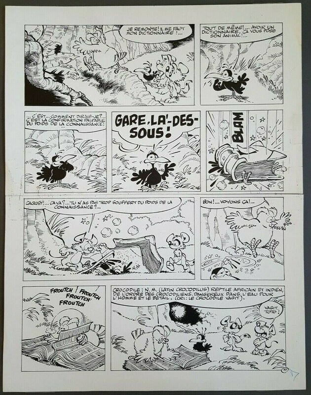 Dupa, Chlorophylle - Comic Strip