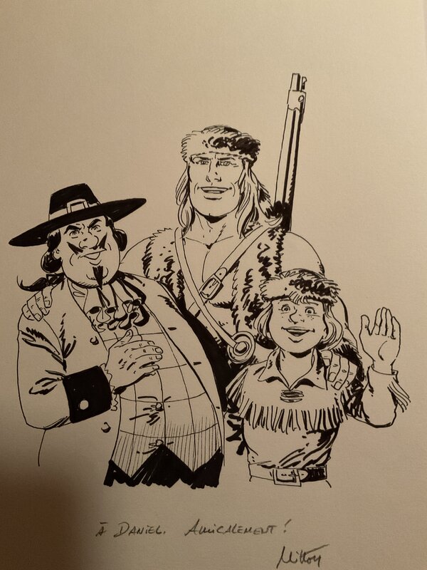 Dedicace by Jean-Yves Mitton - Sketch