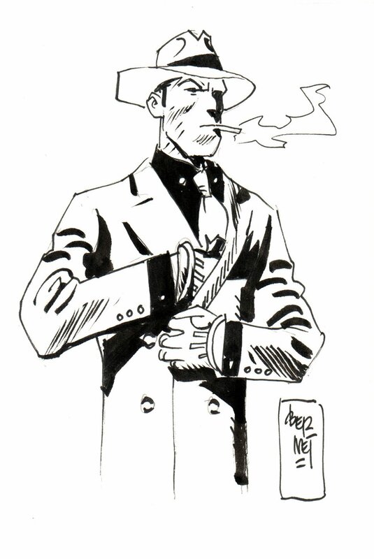 Torpedo by Jordi Bernet - Sketch