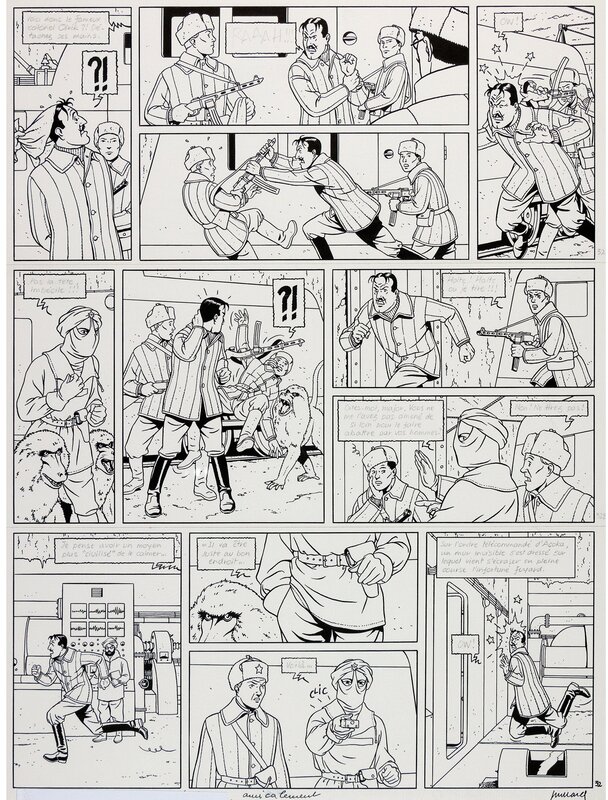 André Juillard, Yves Sente, Blake et Mortimer - Les sarcophages du 6e continent #1 - T16 p32 - Comic Strip