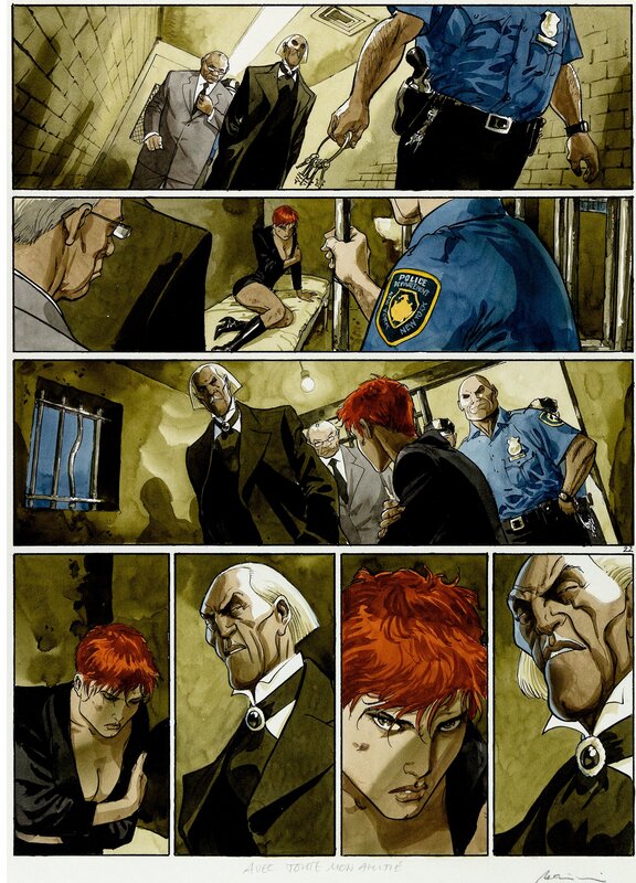 Rapaces T3 p22 by Enrico Marini, Jean Dufaux - Comic Strip