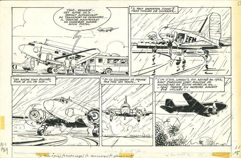 For sale - Pierre Wininger, Les ailes du rêve - pl15 - Comic Strip