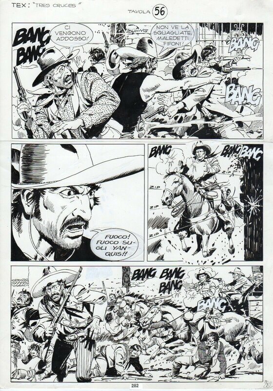 Miguel Angel Repetto, antonio segura, Tex -Odio implacabile p56 - Comic Strip