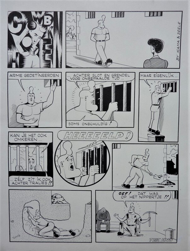 Cowboy Henk par Herr Seele - Planche originale