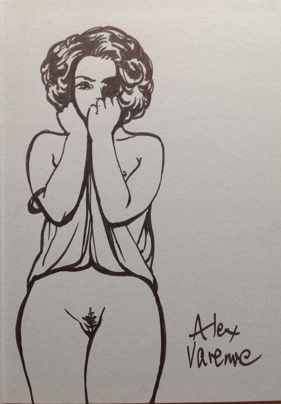 En vente - Varenne Alex Dédicace Superbe Pin up Sexy tendresse dans Album Art Book Peintures TT PlexiDream Éo Zanpano 2009 NEUF - Dédicace
