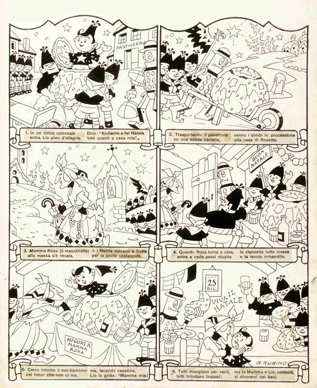 Antonio RUBINO, Lio Balilla, 1928 - Comic Strip