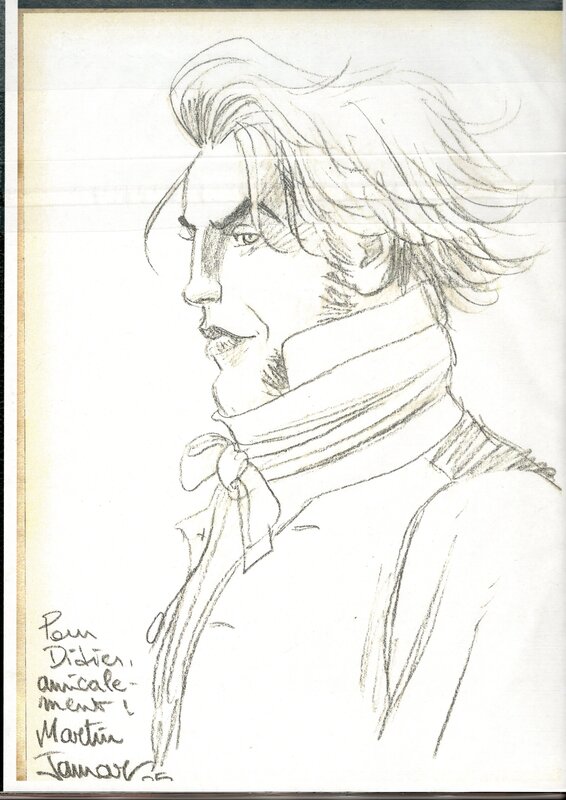 Double masque by Martin Jamar - Sketch