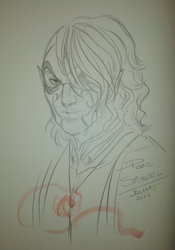 Elfes Noirs by Dimat - Sketch