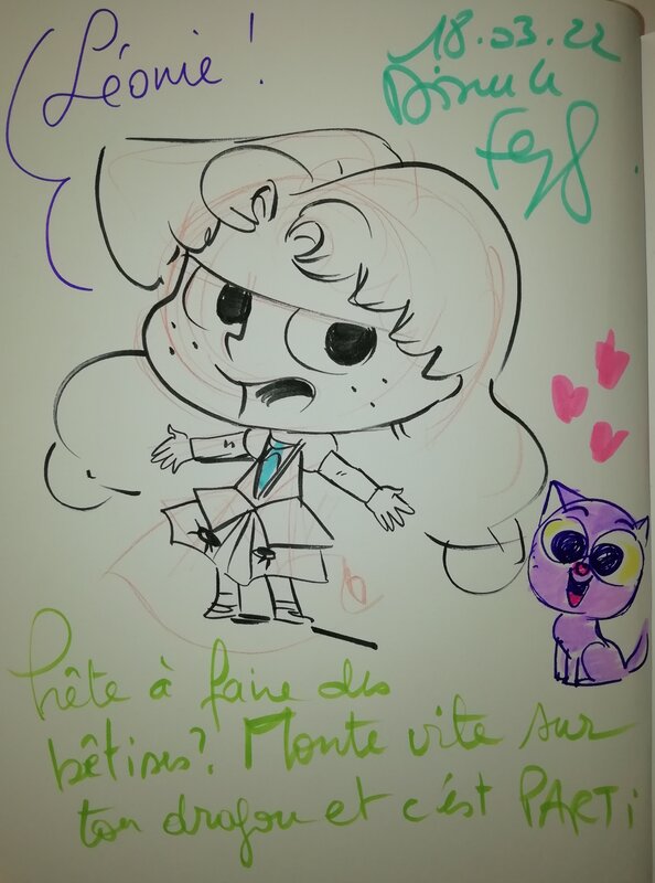 Mortelle Adèle by Diane Le Feyer - Sketch