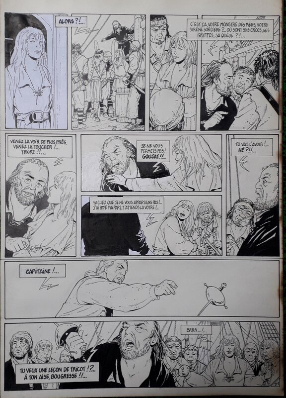 For sale - Saskia DES VAGUES by Lucien Rollin, Pierre Dubois - Comic Strip