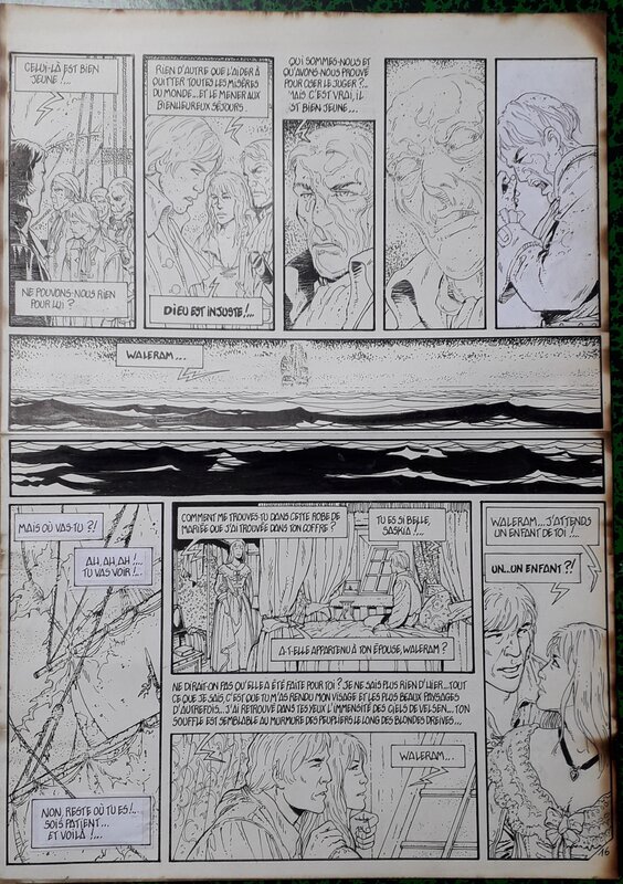 For sale - Saskia DES VAGUES by Lucien Rollin, Pierre Dubois - Comic Strip