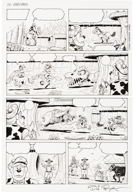 Don Rosa, 3 - Buck Picsou des Badlands - P14 - Comic Strip