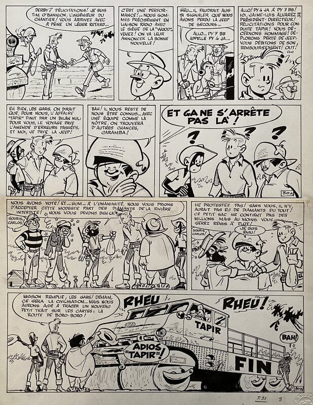 Greg, Rock Derby - La riviere des diamants - T6 p30 - Comic Strip