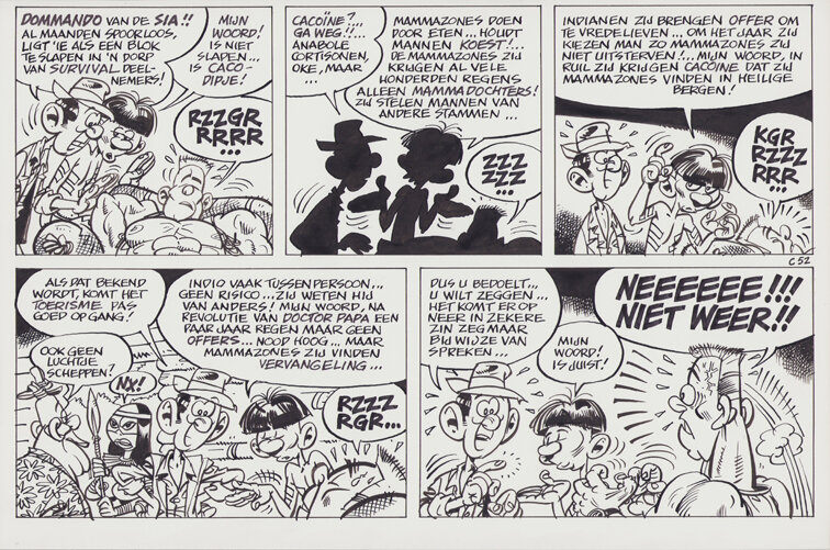 Lodewijk, Martin | Agent 327 | 2001 | Cacoïne en commando's - Comic Strip