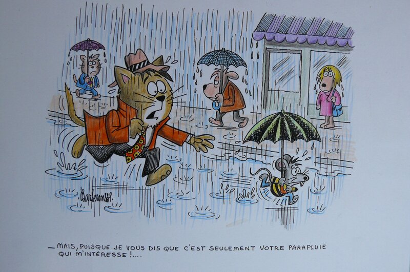 Dessin d'humour par Barberousse - Illustration originale