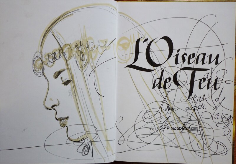 L'oiseau de Feu by Andréi Arinouchkine - Sketch