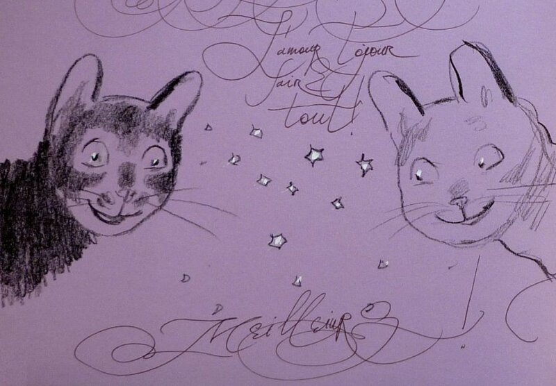 Noire et Blanche par Andréi Arinouchkine - Dédicace