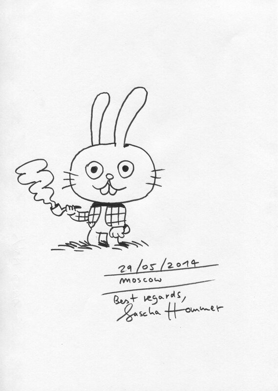 Bunny (Im Museum) by Sascha Hommer - Sketch