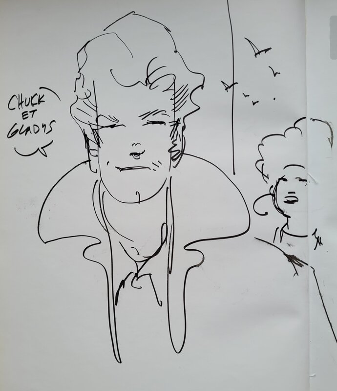 Le privé by Al Coutelis - Sketch