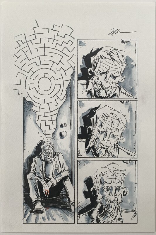 Jeff Lemire - Mazebook - Issue 3 p13 - Comic Strip