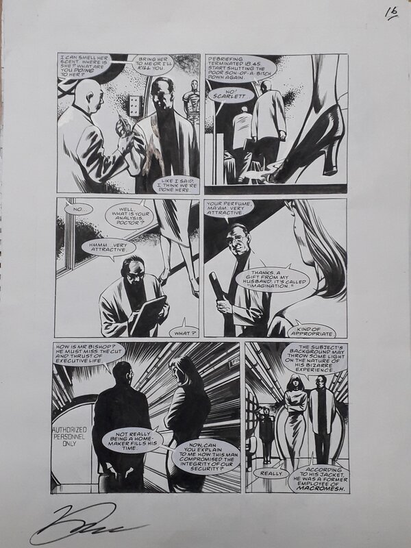 For sale - The TERRITORY by David Lloyd, Jamie Delano - Comic Strip