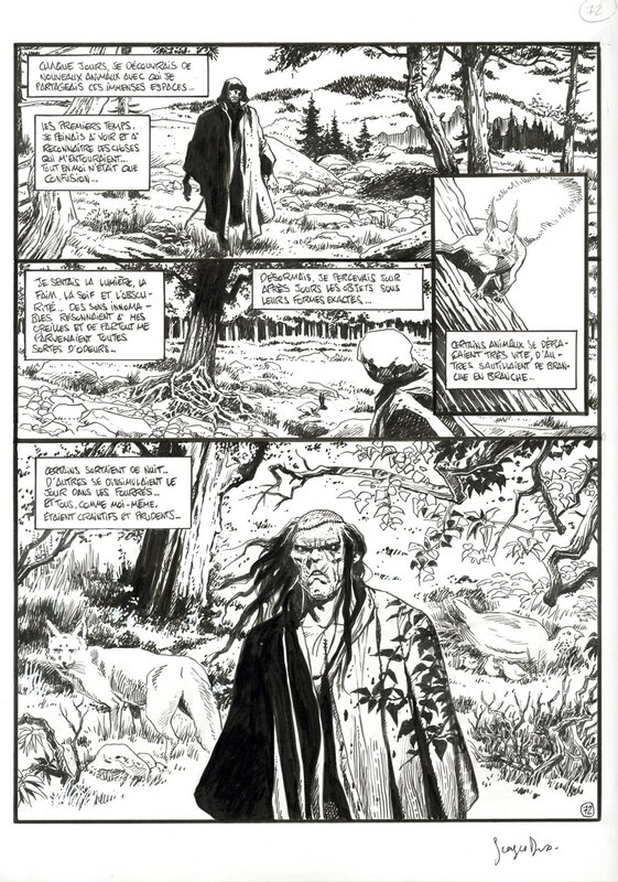 Georges Bess, Frankenstein, Planche 72 - Planche originale