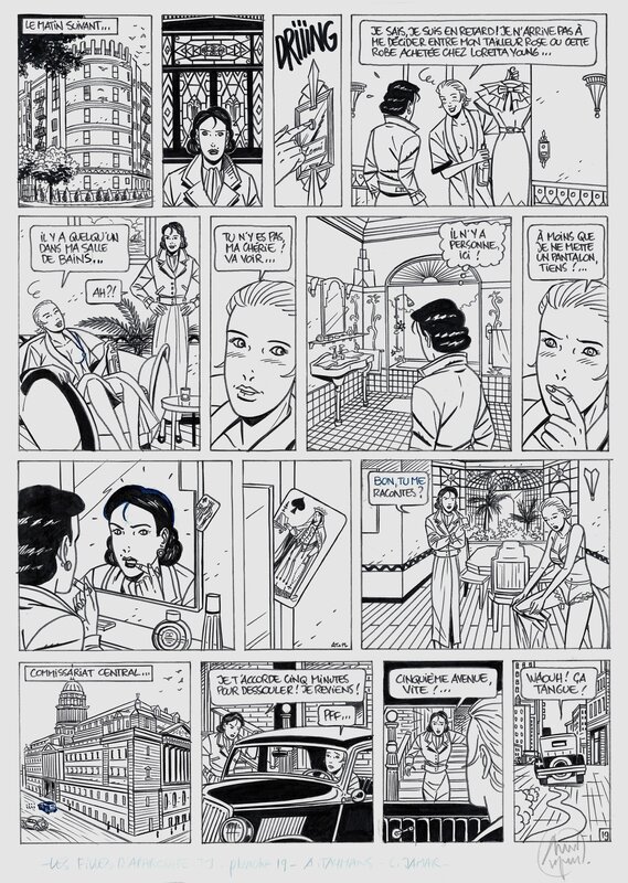 André Taymans, Les filles d'Aphrodite - T1 - Comic Strip