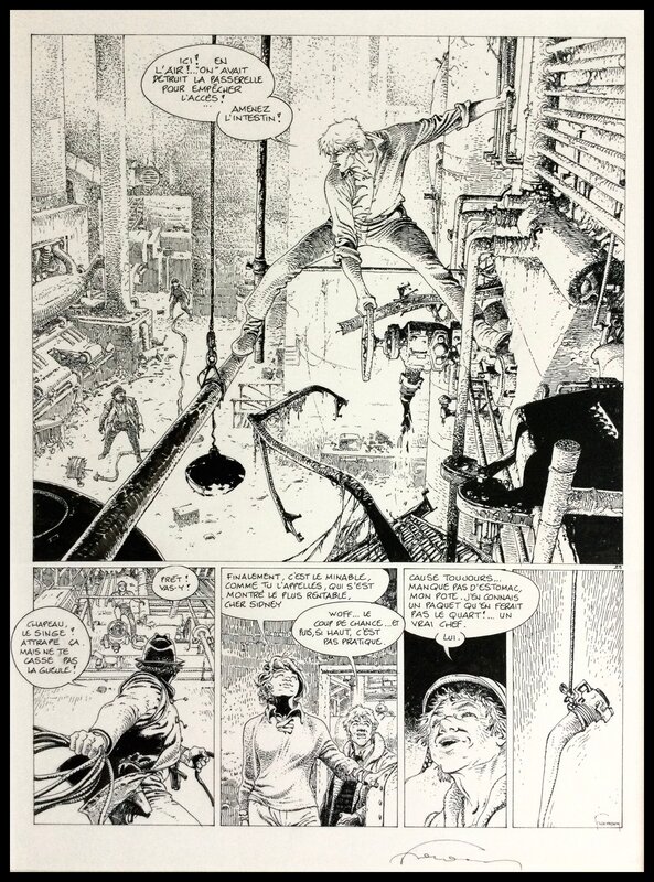 Hermann, Jeremiah, Delta - Comic Strip