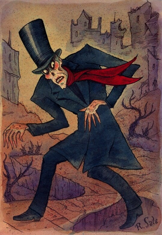 Richard Sala - Frankenstein - Illustration originale