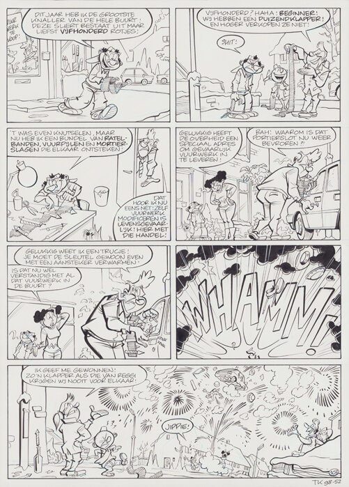 Gerard Leever | 1998 | Gemeng Dubbel - Comic Strip
