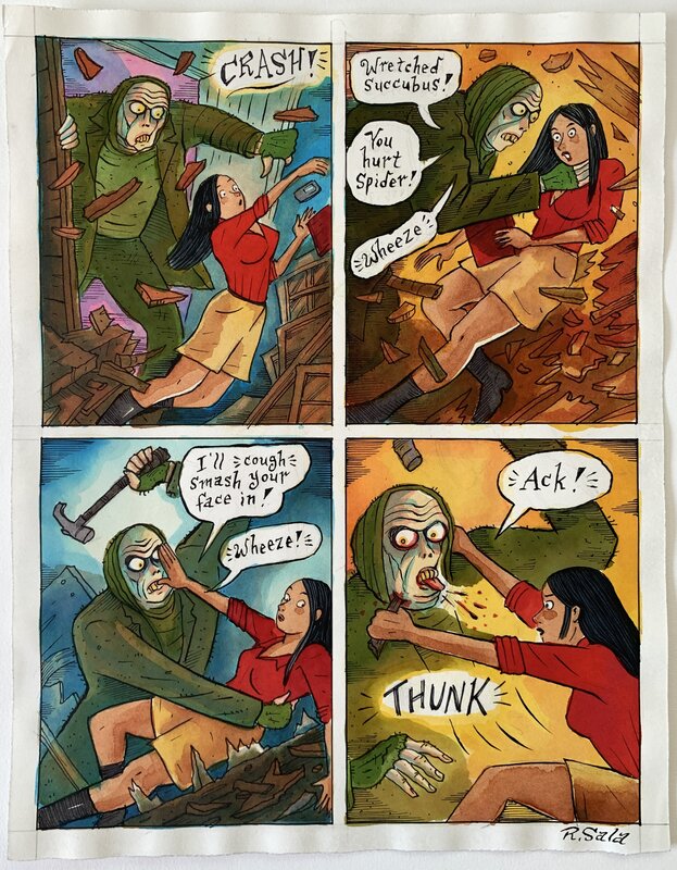 Richard Sala - The Bloody Cardinal - p43 - Comic Strip