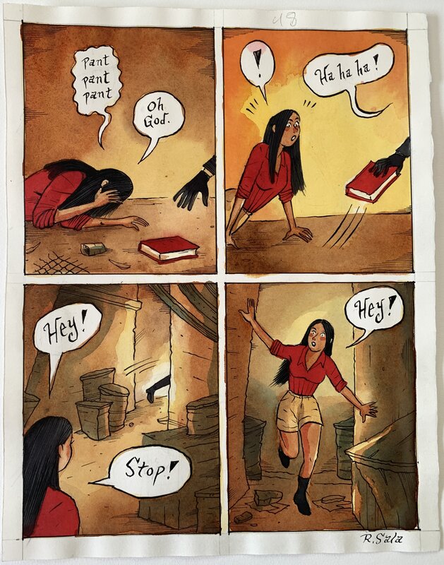 Richard Sala - The Bloody Cardinal - p48 - Comic Strip