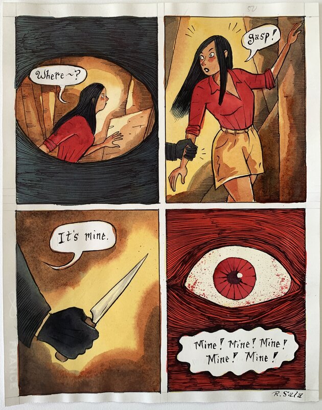 Richard Sala - The Bloody Cardinal - p50 - Comic Strip