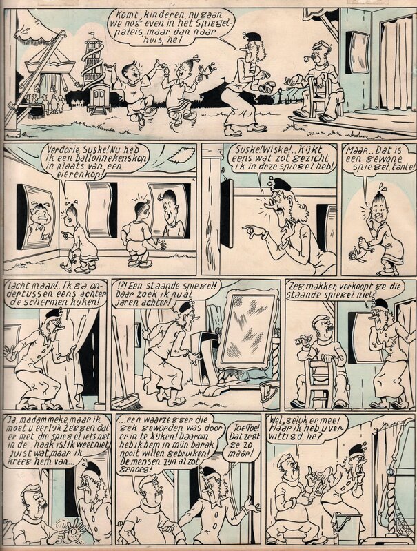 Willy Vandersteen, Suske en Wiske T4 - De Koning drinkt - pl. 1 - Comic Strip