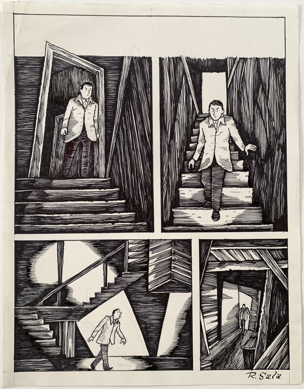 Richard Sala - Forgotten p22 - Planche originale