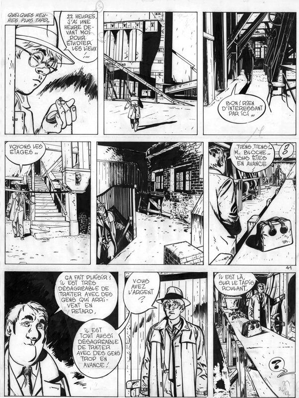 Alain Dodier - Jerome K Jerome Bloche T2 p41 - Comic Strip