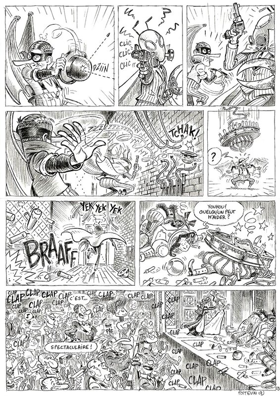 Arnaud Poitevin, Régis Hautière, LES SPECTACULAIRES T2 - Comic Strip