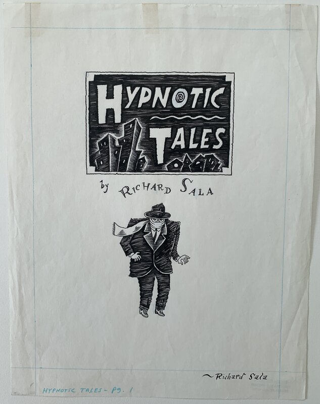 Richard Sala - Hypnotic Tales - Title page - Œuvre originale